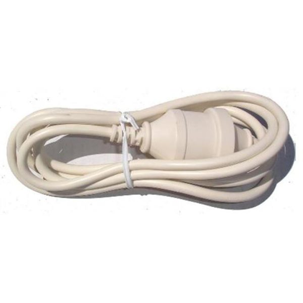 HPM 5m Household Duty White Extension Lead 10Amp R2705