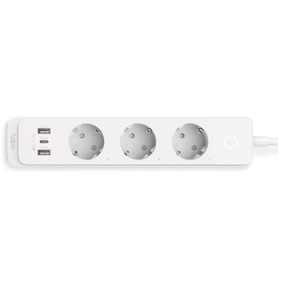 TP-Link Smart Wi-Fi Power Strip, 3-Outlets TAPO-P300