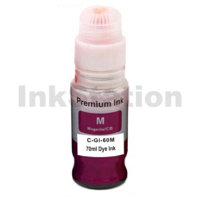 Compatible Canon GI60M Magenta Ink Bottle 70ML
