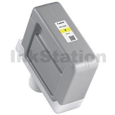 Genuine Canon PFI-310Y Yellow Ink Cartridge - 330ML