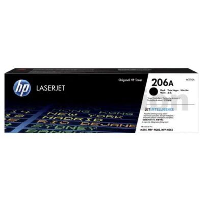 HP 206A W2110A Genuine Black Toner Cartridge - 1,350 pages