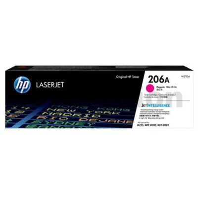 HP 206A W2113A Genuine Magenta Toner Cartridge - 1,250 pages