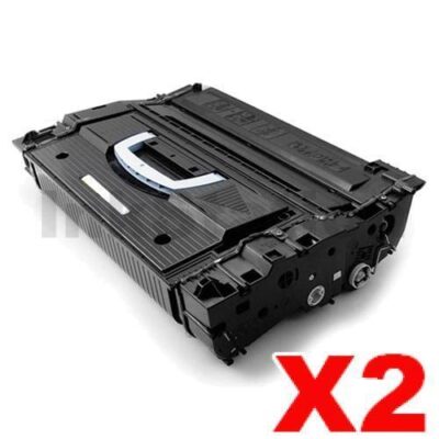 2 x HP C8543X (43X) Compatible Black Toner Cartridge - 30,000 Pages