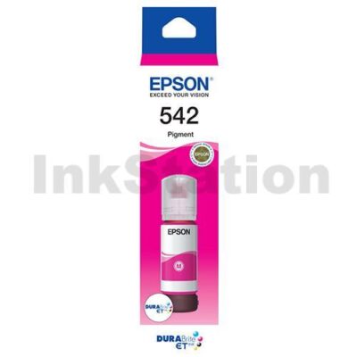 Genuine Epson T542 DURABRite EcoTank Magenta Ink Bottle C13T06A392