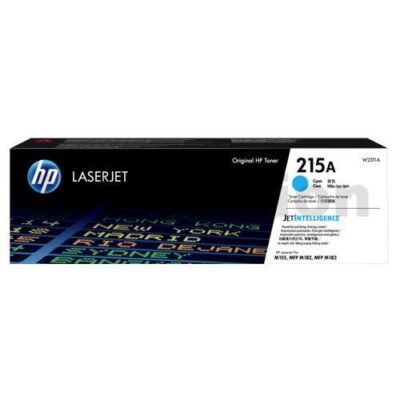 HP 215A W2311A Genuine Cyan Toner Cartridge - 850 pages