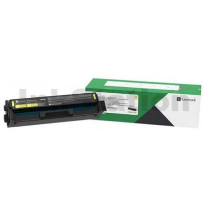 Lexmark C3326 / MC3326 / MC3426 Genuine Yellow High Yield Toner Cartridge C333HY0 - 2,500 pages