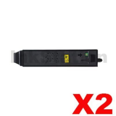 2 x Non-Genuine alternative for TK-8319K Black Toner Cartridge suitable for Kyocera TASKalfa 2550ci - 12,000 pages