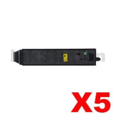 5 x Non-Genuine alternative for TK-8319K Black Toner Cartridge suitable for Kyocera TASKalfa 2550ci - 12,000 pages