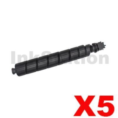 5 x Non-Genuine alternative for TK-8349K Black Toner Cartridge suitable for Kyocera TASKalfa 2552CI, 2553CI  - 20,000 pages