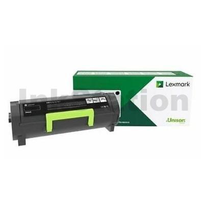 Lexmark 58D6U0E Genuine MS823 / MS826 / MX722 / MX826 Black Ultra High Yield Toner Cartridge - 55,000 pages