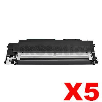 5 x HP 119A W2090A Compatible Black Toner Cartridge - 1,000 pages