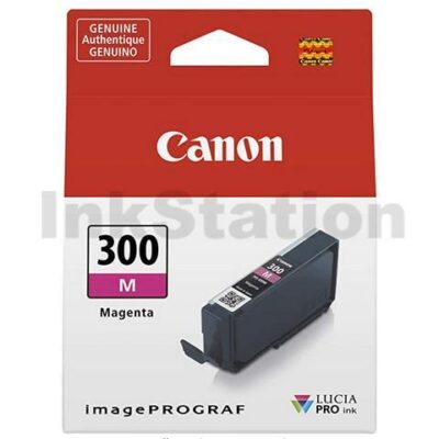 Genuine Canon PFI-300M Magenta Ink Cartridge