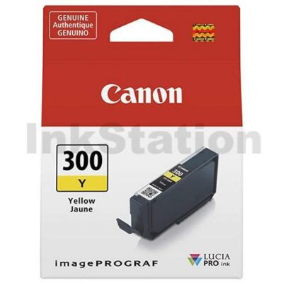 Genuine Canon PFI-300Y Yellow Ink Cartridge