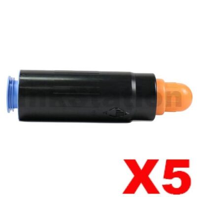 5 x Canon TG-29 (GPR-19) Black Compatible Toner Cartridge - 47,000 pages