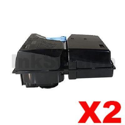 2 x Non-Genuine alternative for TK-825K Black Toner Cartridge suitable for Kyocera KMC-2520, KMC-2525, KMC-3225, KMC-3232, KMC-4035E - 15,000 pages