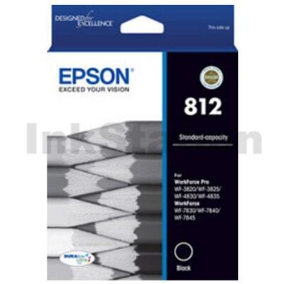 Epson 812 (C13T05D192) Genuine Black Ink Cartridge