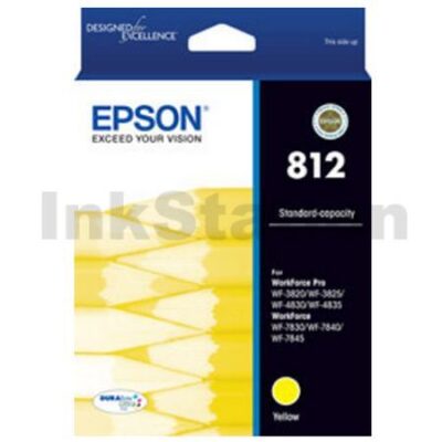 Epson 812 (C13T05D492) Genuine Yellow Ink Cartridge