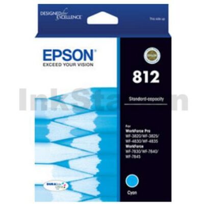 Epson 812 (C13T05D292) Genuine Cyan Ink Cartridge