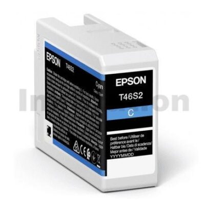 Epson T46S2 Cyan UltraChrome Pro10 Genuine Ink Cartridge 25ml C13T46S200