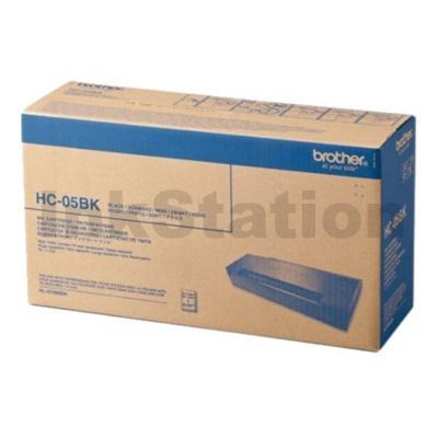 Genuine Brother HC-05BK Black Ink Cartridge - 30,000 pages
