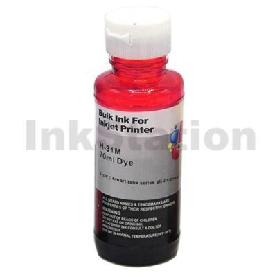 HP 31 Compatible Magenta Ink Bottle 1VU27AA - 70ml