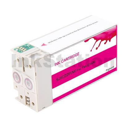 Epson SJIC22P(M) Magenta Compatible Ink Cartridge C33S020582 for TM-C3500