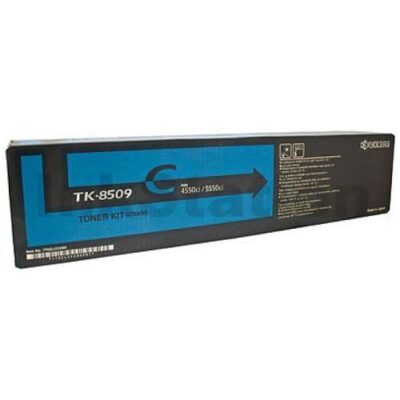 Genuine Kyocera TK-8509C Cyan Toner Cartridge TASKalfa 4550ci, 4551ci, 5550ci, 5551ci - 30,000 pages