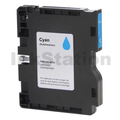 Compatible Sawgrass Virtuoso SG400 SG800 Cyan Sublimation Ink Cartridge - 40ml
