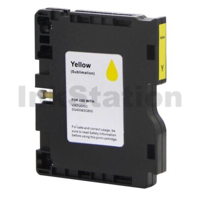 Compatible Sawgrass Virtuoso SG400 SG800 Yellow Sublimation Ink Cartridge - 40ml