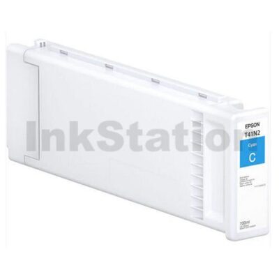 Epson UltraChrome XD2 Genuine 700ml Cyan Pigment Ink Cartridge C13T41L200