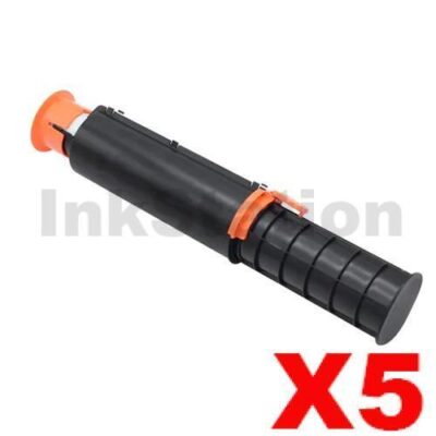 5 x HP 143A W1143A Compatible Black Toner Reload Kit - 2,500 Pages