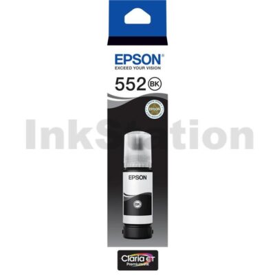Genuine Epson T552 Claria EcoTank Black Ink Bottle C13T06V192