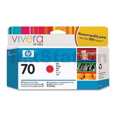 HP 70 Genuine Red Inkjet Cartridge C9456A