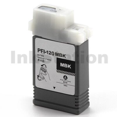 Compatible Canon PFI-120MBK Matte Black Ink Cartridge - 130ML