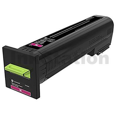 Lexmark 72K6XM0 Genuine CS820 Magenta Extra High Yield Return Program Toner Cartridge - 22,000 pages