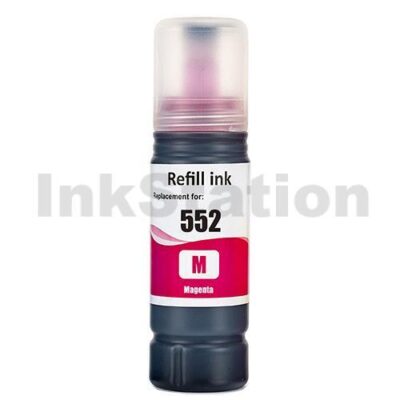 Compatible Epson T552 EcoTank Magenta Ink Bottle C13T06W392