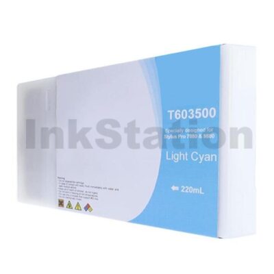 Compatible Epson T6035 Light Cyan Ink Cartridge [C13T603500]
