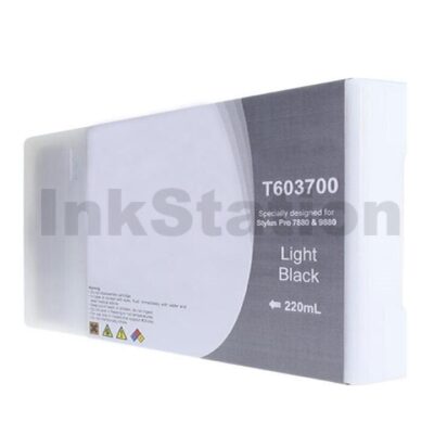 Compatible Epson T6037 Light Black Ink Cartridge [C13T603700]