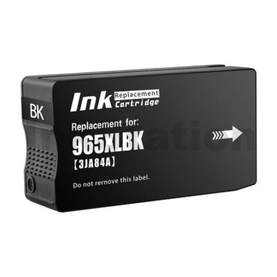 HP 965XL Compatible Black High Yield Inkjet Cartridge 3JA84AA - 2,000 Pages