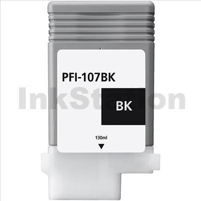 Compatible Canon PFI-107BK Black Ink Cartridge