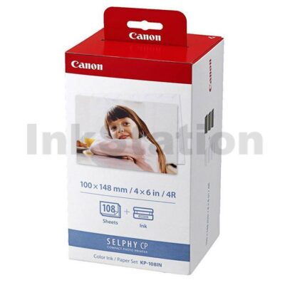 Canon KP108IN Ink & Paper Genuine Ink Pack