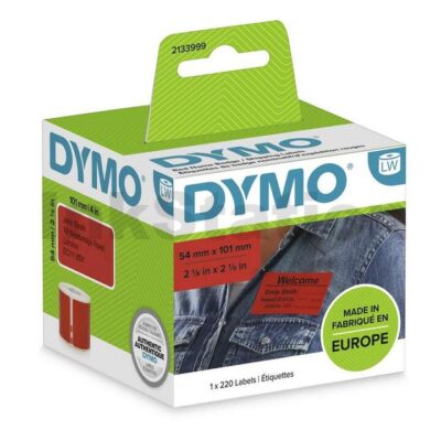 Dymo SD99014 / 2133399 Genuine Red Label Roll 54mm x 101mm -220 labels per roll