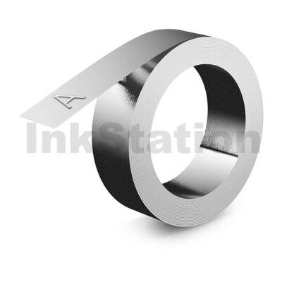 Dymo 31000 Genuine 12mm x 4.88m Aluminum Non-Adhesive Embossing Tape (Box of 10)