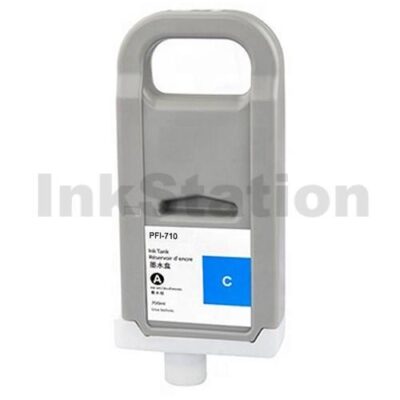 Canon PFI-710C Cyan Compatible Ink Cartridge - 700ML