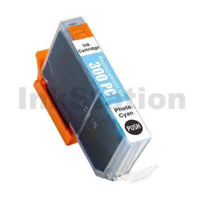 Compatible Canon PFI-300PC Photo Cyan Ink Cartridge