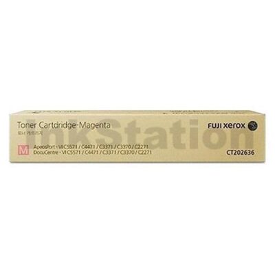 Fuji Xerox DocuCentre-VI C5571, C7771 Genuine Magenta Toner Cartridge - 18,500 pages (CT202636)