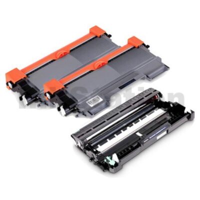 Brother Compatible 2 x TN-2030 Toner Cartridge + Compatible 1 x DR-2225 Drum Unit Combo