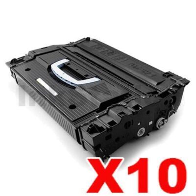 10 x HP C8543X (43X) Compatible Black Toner Cartridge - 30,000 Pages