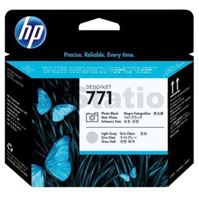 HP 771 Genuine Photo Black and Light Grey Printhead CE020A