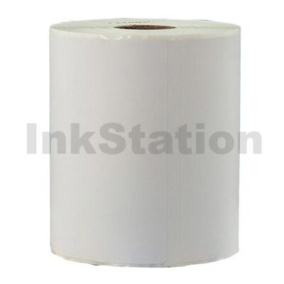 1 Roll Brother RD-S02C1 Compatible Black Text on White Die Cut Label Roll 102mm x 152mm - 270 labels per roll